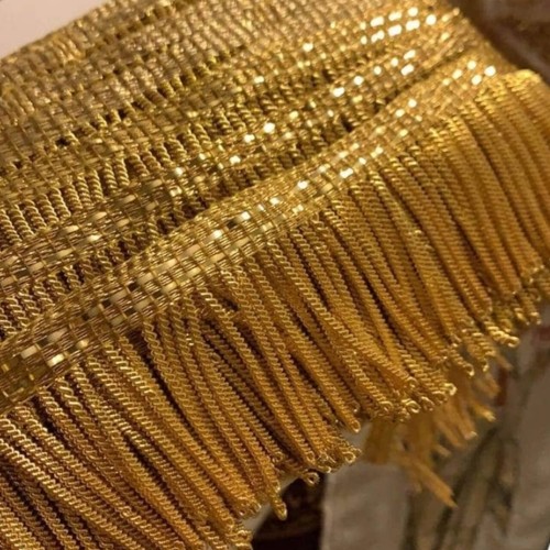 Gold bullion fringe - gold,