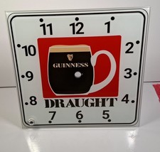 8x8 Inch GUINNESS Glass Clock