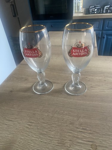 Pair stella artois lager - stella,
