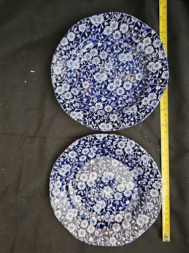 Burleigh calico side plates - burleigh,