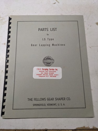 Fellows gear shaper service - gear,