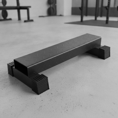 Steel calf raise - raise, block
