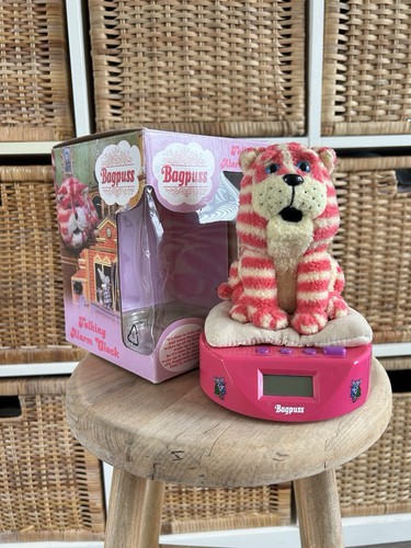 Bagpuss talking alarm clock - bagpuss,