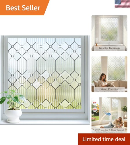 Reeded glass window privacy - glass,