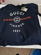 GUCCI MENS DARK BLUE LOGO