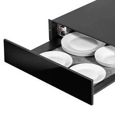 Warming Drawer, 60cm Built-In, Push-to-Open, Anti-Slip Mat - Black