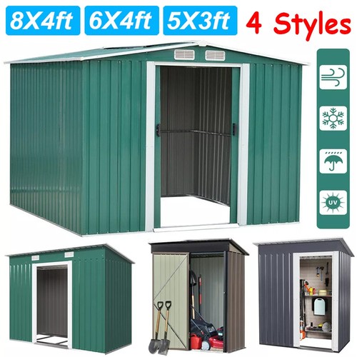 Metal garden shed 8 - metal, 6