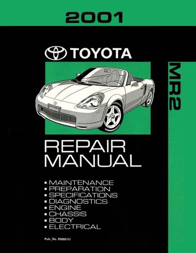 2001 toyota shop service - 2001,