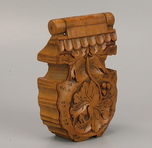 Carved black forest pocket - carved,