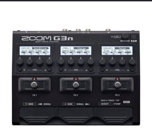 Zoom g3n guitar multi effects - guitar, multi-effects