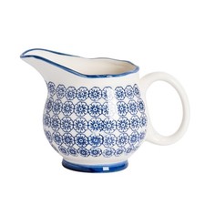 Hand-Printed Milk Jug - 300ml