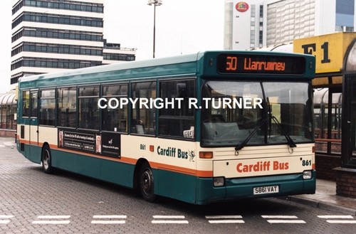 Cardiff bus dennis - bus,,