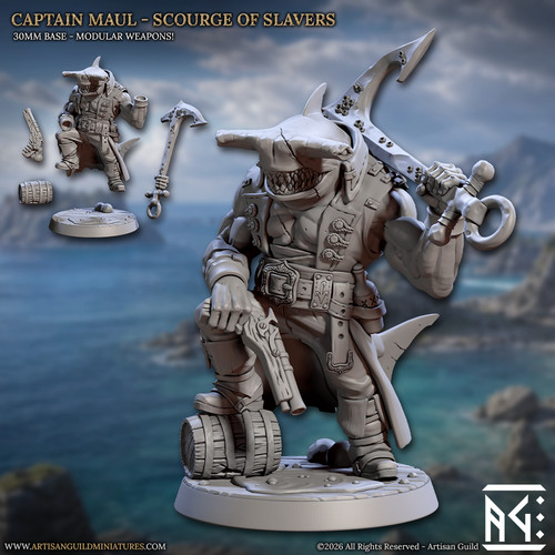 Captain maul sharkfolk - -,