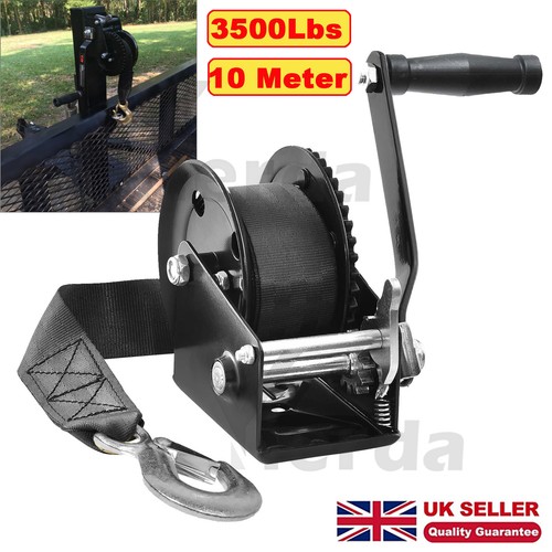 3500lbs hand winch car marine - hand,