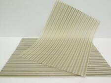 25 Sheets Vellum Translucent Pale Gold Stripe Print A4 110gsm Paper - JLH125