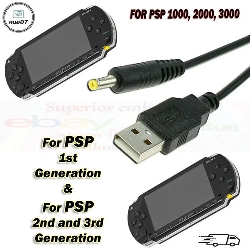 Sony psp usb - charging, charger