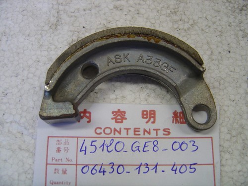Honda brake caliper pads - honda,