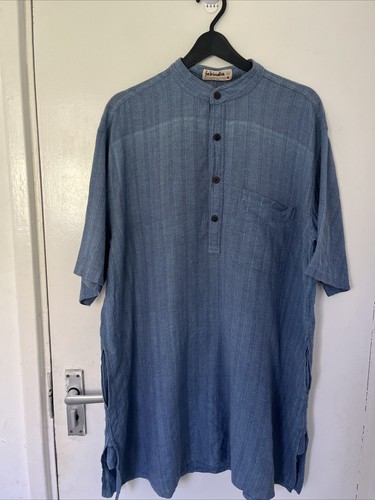 Fabindia blue kurta - kurta, shirt