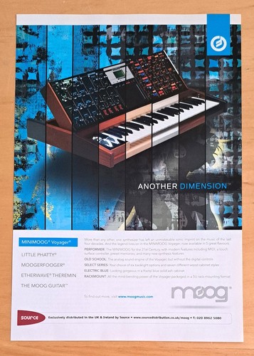 Moog minimoog voyager - minimoog,
