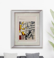 Roy Lichtenstein, Orig. Hand-signed Lithograph with COA & Appraisal of $3,500*-*