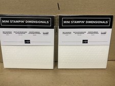 2 Packs Stampin Up! Mini Stampin Dimensionals-Self Adhesive Foam Mounts - New