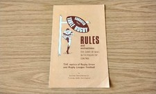 Subbuteo Rugby Rules and