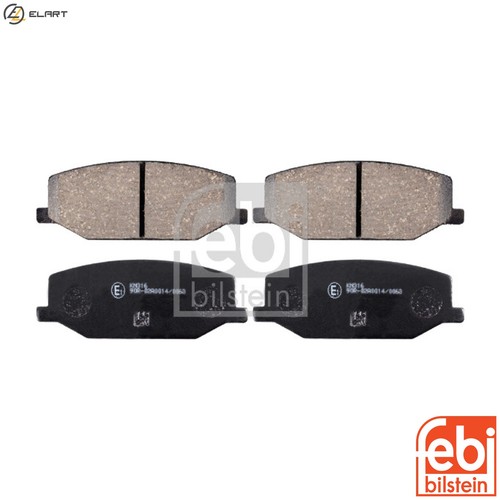 Brake pad set disc - brake,