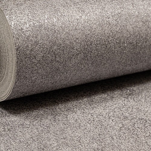 Plain grey silver - silver, crushed