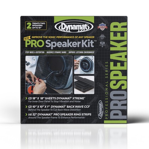 Dynamat pro speaker sound - dynamat,