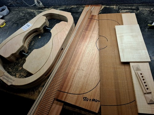 Acoustic guitar making - acoustic,