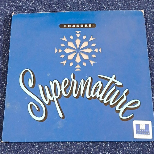 Erasure supernature vinyl - supernature, 12"