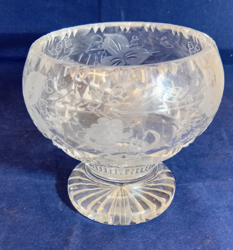 Royal brierley glass bowl - brierley,