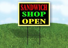 Sandwich shop open - shop,