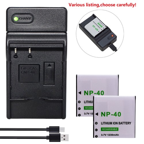 Battery charger for casio - battery,