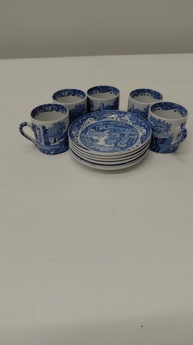 Spode italian blue white china - white,