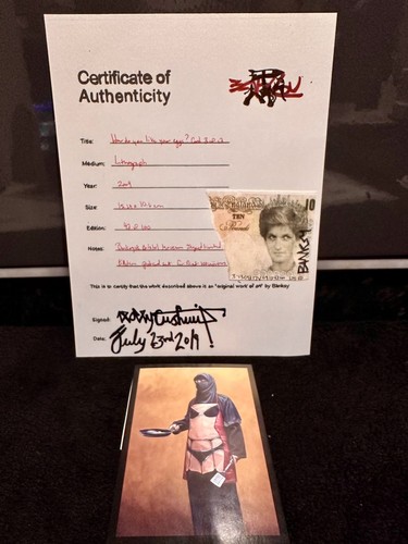 Banksy original - banksy,