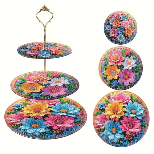 Diamond art wooden - diamond,