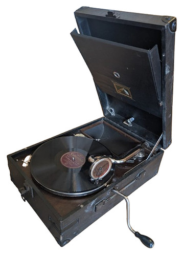Antique hmv model - model, portable