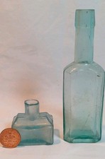 Vintage Glass Bottles 1890'