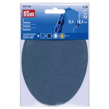Prym Imitation Suede Repair Patches Iron-on and Sew For Elbow and Knee's