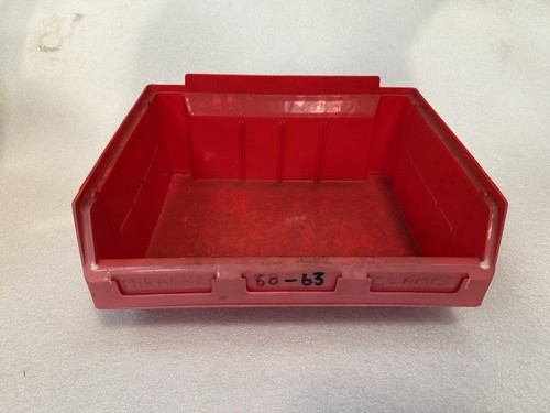 Red picking bin size - red,