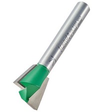 Trend Dovetail Jig Cutter, 104° Angle, 14.3-18mm Diameter - FULL DOVETAIL RANGE