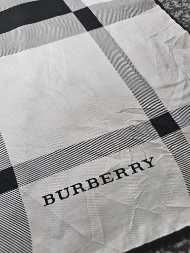 Burberry silk scarf beige nova - silk,