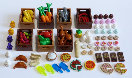 123 lego food ice cream - lego,