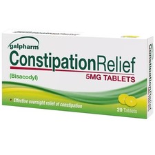 Galpharm Bisacodyl Constipation Relief Tablets 5mg Laxative Entrolax Multi Pack