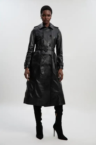 Karen millen leather - karen, trench