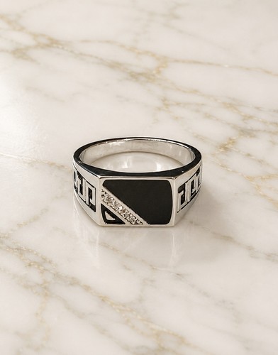 Silver and black men - black, men’s
