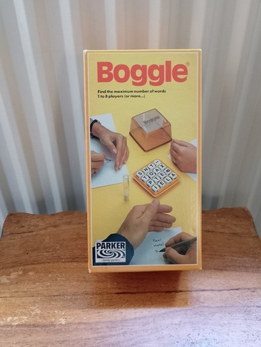 Vintage boggle word game - vintage,
