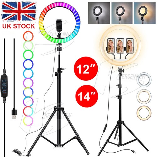 Led ring light tripod - 12", light+tripod