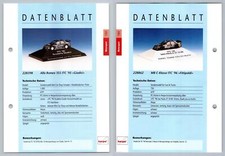 Alfa Romeo 155 ITC / MB C-Klasse ITC #193/194 Motorsport - Herpa Data Sheet